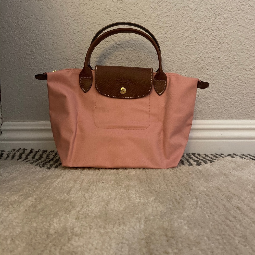 Longchamp Le Pliage Small Top Handle Nylon Handbag